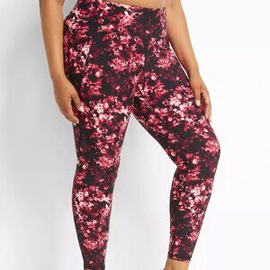 LIVI ACTIVE High-Rise Leggings w/ Pockets in New Shibori Plus Size 26/28 NWT